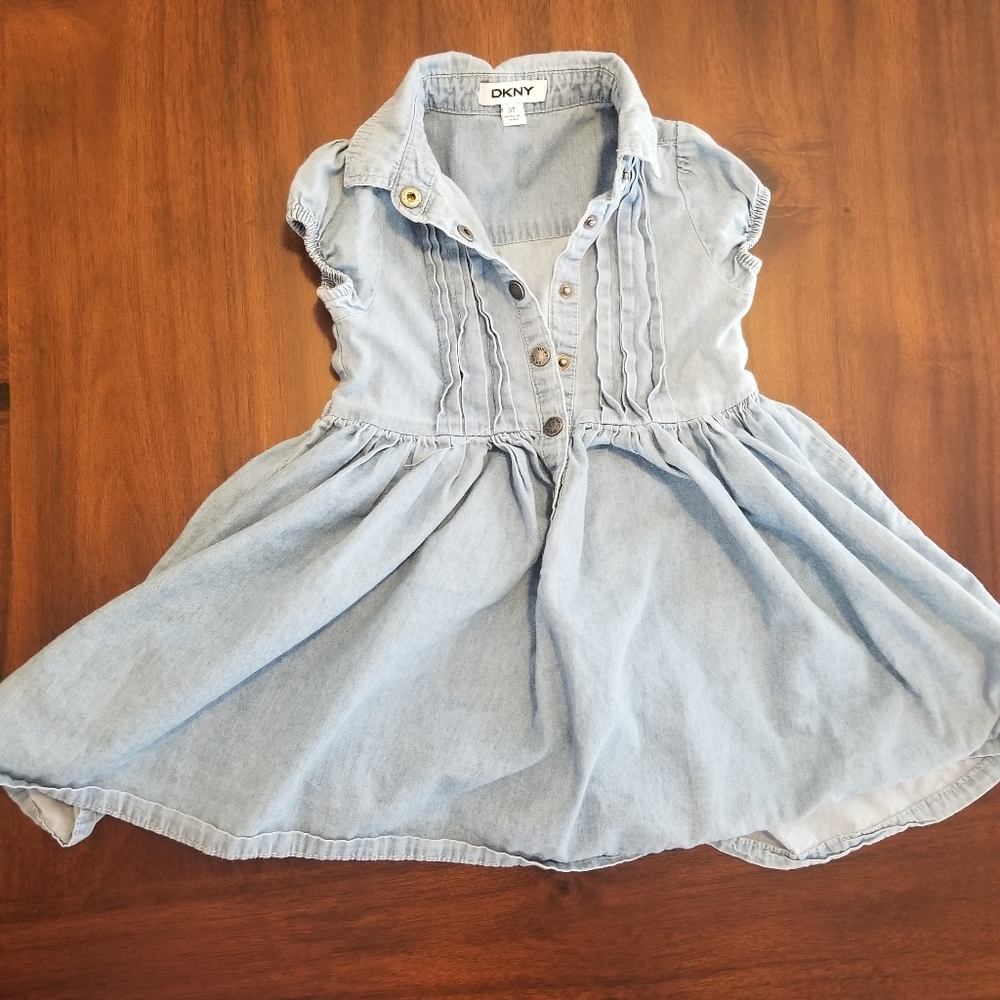 DKNY Denim Dress 3T